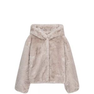 Faux fur coat